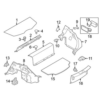 Nissan OE - Rear Body & Floor - Interior Trim