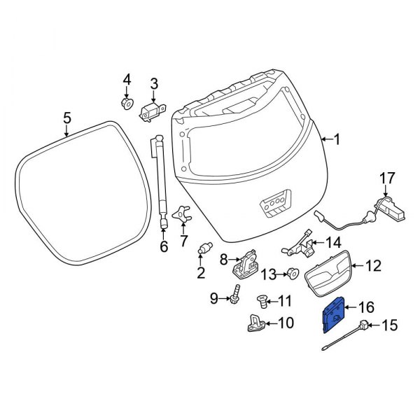 Liftgate Control Module