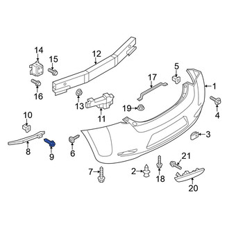 Nissan OE - Bumper Cover Screw