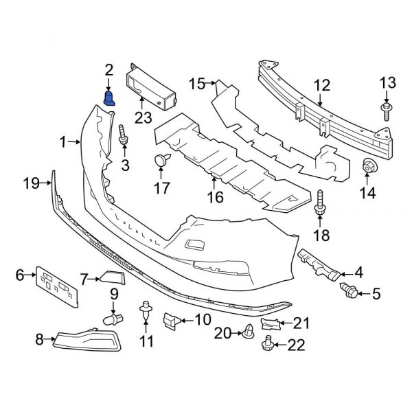 Bumper Cover Bracket