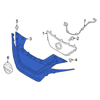 Nissan OE - Front Grille Molding