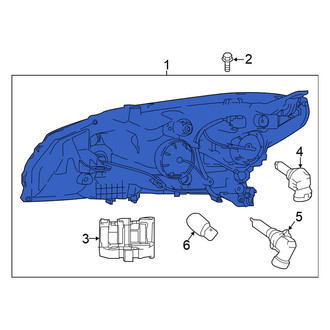 Nissan OE - Front Left Headlight Assembly