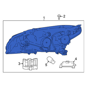 Nissan OE - Front Left Headlight Assembly