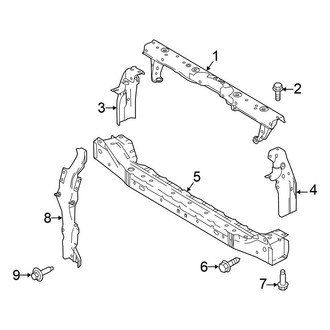 Nissan OE - Radiator Support