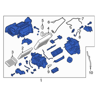 Nissan OE - HVAC Unit Case Assembly