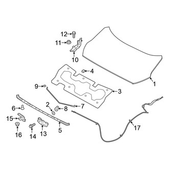 Nissan OE - Hood & Components
