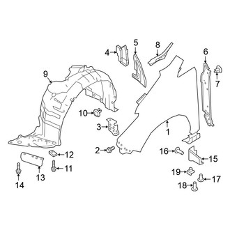 Nissan OE - Fender & Components