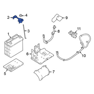 Nissan OE - Battery Hold Down