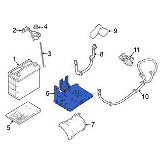 Nissan OE - Battery Tray Bracket