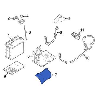 Nissan OE - Battery Tray Bracket