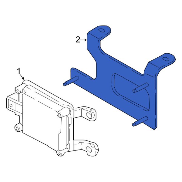 Cruise Control Distance Sensor Bracket