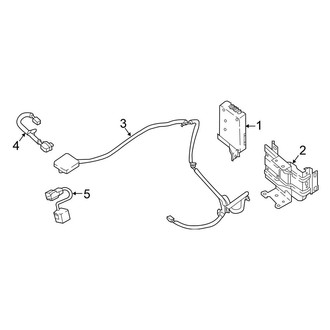 Nissan OE - Electrical - Communication System Components (Hands Free Phone System)