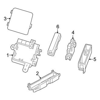 Nissan OE - Electrical Components (Front Compartment, Fuse & Relay Components)