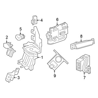 Nissan OE - Electrical Components (Fuse & Relay Components Instrument Panel)