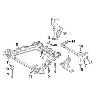 Nissan OE - Suspension Control Arm Nut