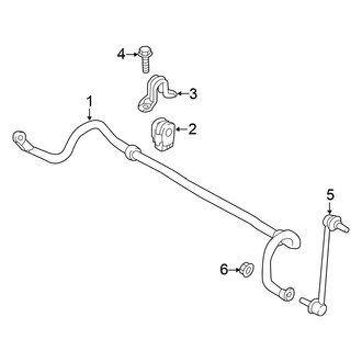 Nissan OE - Front Suspension - Stabilizer Bar & Components