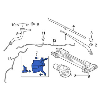 Nissan OE - Washer Fluid Reservoir