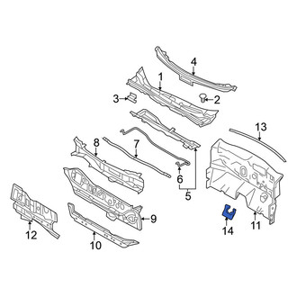 Nissan OE - Lower Steering Column Cover