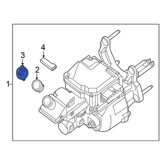 Nissan OE - Brake Master Cylinder Reservoir Cap
