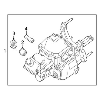 Nissan OE - Cowl - Components on Dash Panel