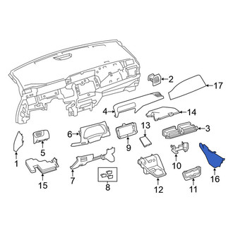 Nissan OE - Upper Instrument Panel Cover