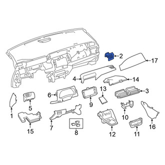 Nissan OE - Front Left Outer Dashboard Air Vent
