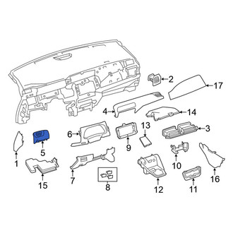 Nissan OE - Left Upper Instrument Panel Bezel