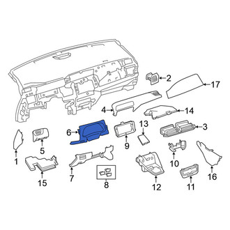 Nissan OE - Instrument Cluster Bezel
