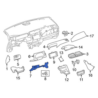 Nissan OE - Upper Instrument Panel Cover