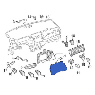 Nissan OE - Instrument Panel Lens