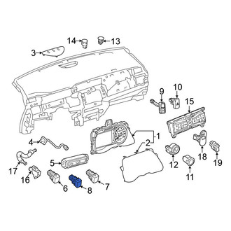 Nissan OE - Heated Steering Wheel Switch