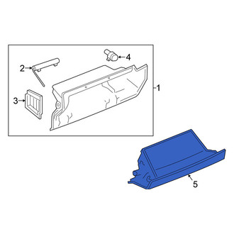 Nissan OE - Front Glove Box Door