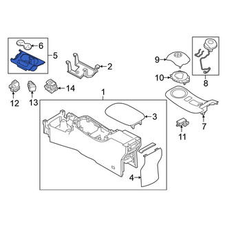Nissan OE - Console Cup Holder