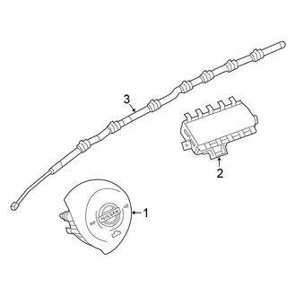 Nissan OE - Restraint Systems - Air Bag Components (Air Bags)