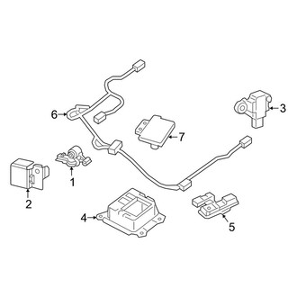 Nissan OE - Restraint Systems - Air Bag Components (Modules & Sensors)