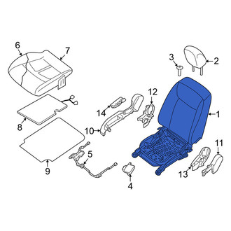 Nissan OE - Front Right Seat