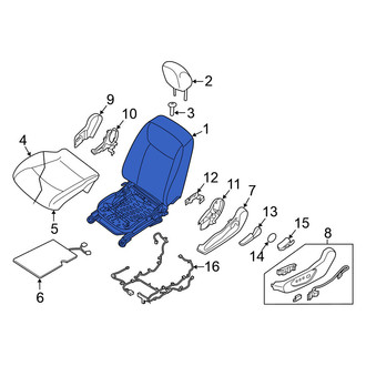 Nissan OE - Front Left Seat