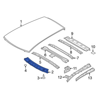 Nissan OE - Front Roof Header Panel