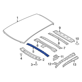 Nissan OE - Front Roof Bow