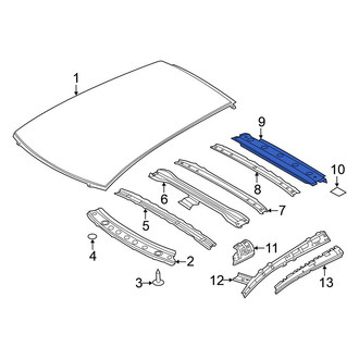 Nissan OE - Rear Roof Header Panel
