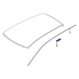 Nissan OE - Roof Drip Molding Clip