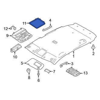 Nissan OE - Left Roof Panel Reinforcement