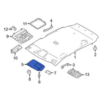 Nissan OE - Left Sun Visor