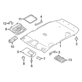 Nissan OE - Roof - Interior Trim