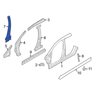 Nissan OE - Left Body B-Pillar