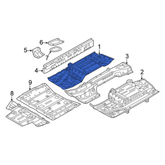 Nissan OE - Front Right Floor Pan