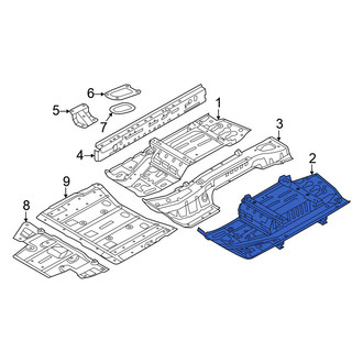 Nissan OE - Front Left Floor Pan