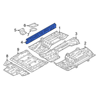 Nissan OE - Left Inner Rocker Panel