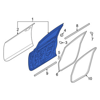 Nissan OE - Front Left Door Shell