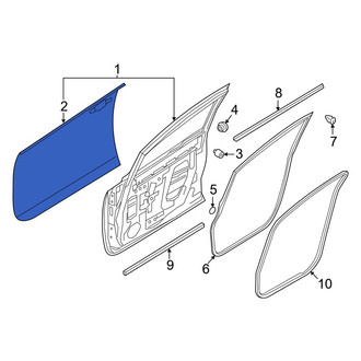 Nissan OE - Front Left Outer Door Outer Panel